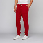 Jersey Joggers // Cardinal (2XL)