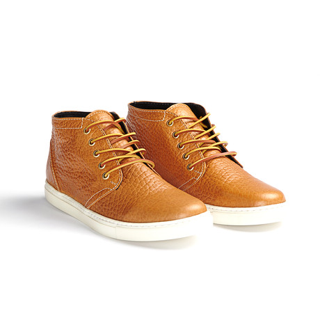 Bisonte Mid Top // Whiskey + White (US: 7)