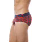 Seven7 Brief 2 Pack // Navy & Red (Small)