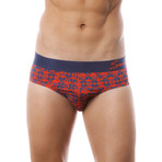 Seven7 Brief 2 Pack // Navy & Red (Small)