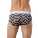 Seven7 Brief 2 Pack // White & Black (Small)