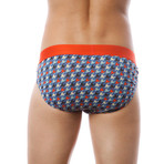 Seven7 Brief 2 Pack // Blue & Black-Blue (Small)