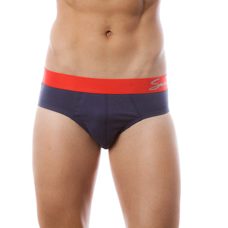 Seven7 Brief 2 Pack // Heather Dark Grey (Small)