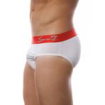 Seven7 Brief 2 Pack // White (Small)