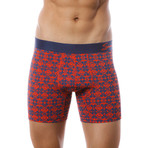 Seven7 Boxer Brief 2 Pack // Navy & Red (Small)