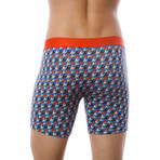 Seven7 Boxer Brief 2 Pack // Blue & Black-Blue (Small)