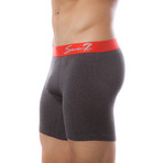 Seven7 Boxer Brief 2 Pack // Heather Dark Grey (Small)