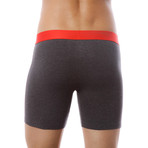 Seven7 Boxer Brief 2 Pack // Heather Dark Grey (Small)