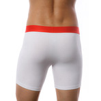 Seven7 Boxer Brief 2 Pack // White (Small)