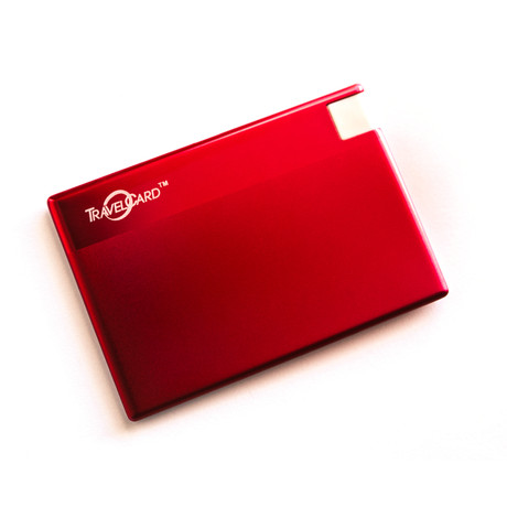 Travel Card // Red (iPhone)