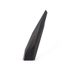 SPIRE Faceted Wall Hook // Matte Black (Small)