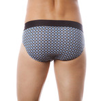 Seven7 Brief 2 Pack // Black & Blue (Small)