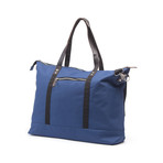 Zip Tote (Blue + Black)