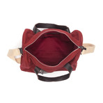 Duffle Lite (Cherry Red +  Dark Brown)