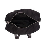 Duffle (Black + Dark Brown)