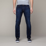 Slim Fit Denim // Dark Blue (30WX32L)