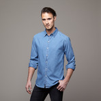 Denim Shirt // Light Blue (XL)