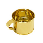 Drinking Cup // 24K Gold