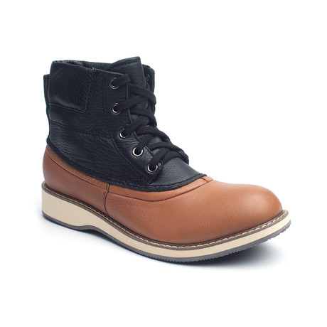 All Black // Weatherman Hi Water Resistant Boot // Camel (Euro: 41)