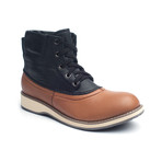 All Black // Weatherman Hi Water Resistant Boot // Camel (Euro: 41)