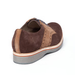 Elvis Suede Saddle Shoe // Brown (Euro: 41)