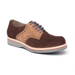 Elvis Suede Saddle Shoe // Brown (Euro: 41)