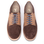 Elvis Suede Saddle Shoe // Brown (Euro: 43)