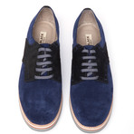 Elvis Suede Saddle Shoe // Navy (Euro: 41)