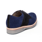 Elvis Suede Saddle Shoe // Navy (Euro: 41)