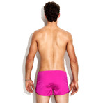 Two Tone Trainer Swimsuit // Burnt Orange + Orchid (M)