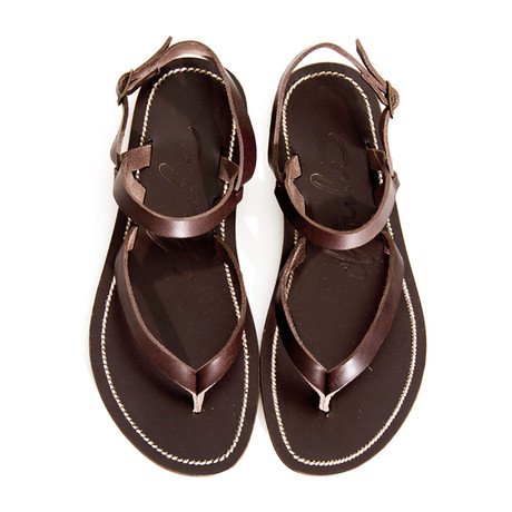 Thong Sandal // Dark Brown (Euro: 41)