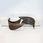 Wave Coffee Table // Oak