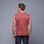 V Neck T // Rust (XL)