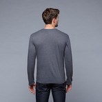 District Crew Neck T // Steel (L)