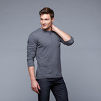 District Crew Neck T // Steel (L)