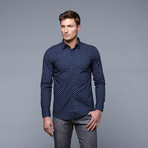 Papa's Shirt // Navy Classic Print (S)