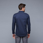 Papa's Shirt // Navy Classic Print (S)