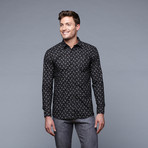 Papa's Shirt // Black Paisley Print (S)