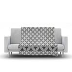 Fleece Blanket // Diamond Black (50" x 60")