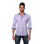 THOMAS Button-Up // Lavender Jacquards (L)