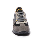 YLATI // Positano Sneakers // Grey Wool & Suede (Euro: 40)