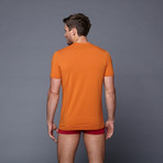 Crew Neck Shirt // Wood Orange (L)