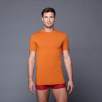 Crew Neck Shirt // Wood Orange (M)