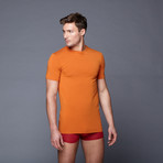 Crew Neck Shirt // Wood Orange (M)