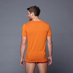 V-Neck Shirt // Wood Orange (S)