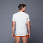 V-Neck Shirt // Heather Grey (M)