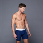 Biker Brief // Navy (XL)