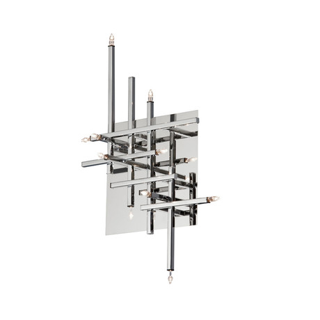 Square Flush Mount (Small // 11 Lights)