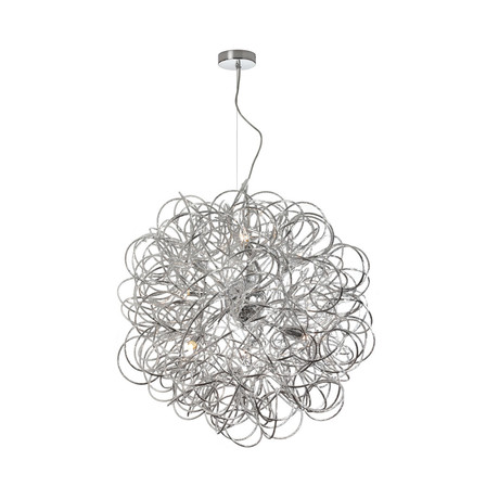 Wire Pendant // Polished Chrome (Small)