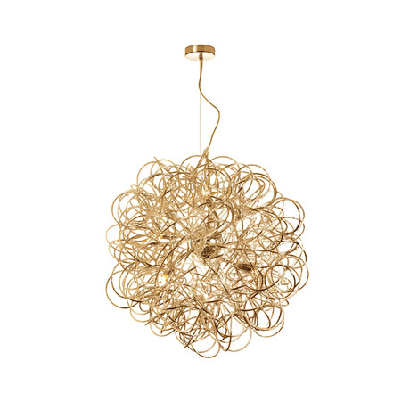 Wire Pendant // Gold Plated (Small)